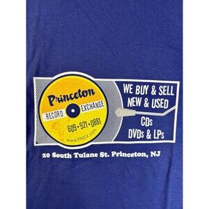 VTG 2000’s Princeton Record Exchange Blue X Large T Shirt NOS Prex Hard To Find